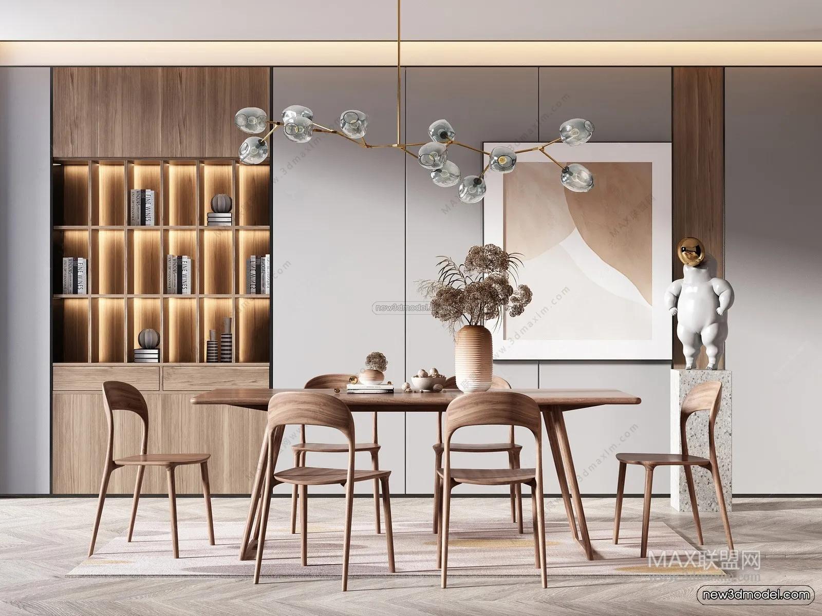 <b>Nordic</b> Style Interior 3D Blocks - Study Room 3D Model - 481 - VRAY ...